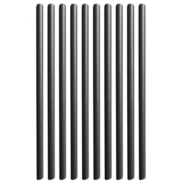 Pacer Battery Cable Heat Shrink Tubing - 1/8" x 12" - Black (10-Pieces)