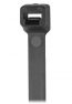 Pacer 4" Cable Tie - Black - 18lb Tensile Strength - 1" Bundle Diameter - 100 Piece Bag
