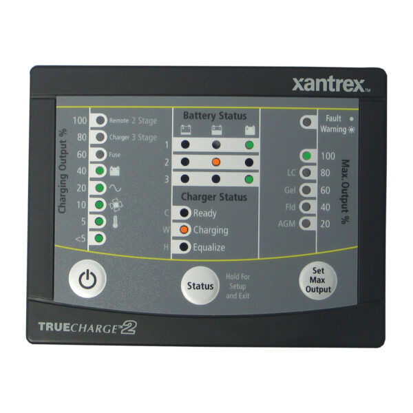 Xantrex TRUECHARGE2 Remote Panel f/20 & 40 & 60 AMP (Only for 2nd generation of TC2 chargers)