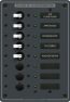 Blue Sea 8159 AC 8 Position 230v (European) Breaker Panel (White Switches)