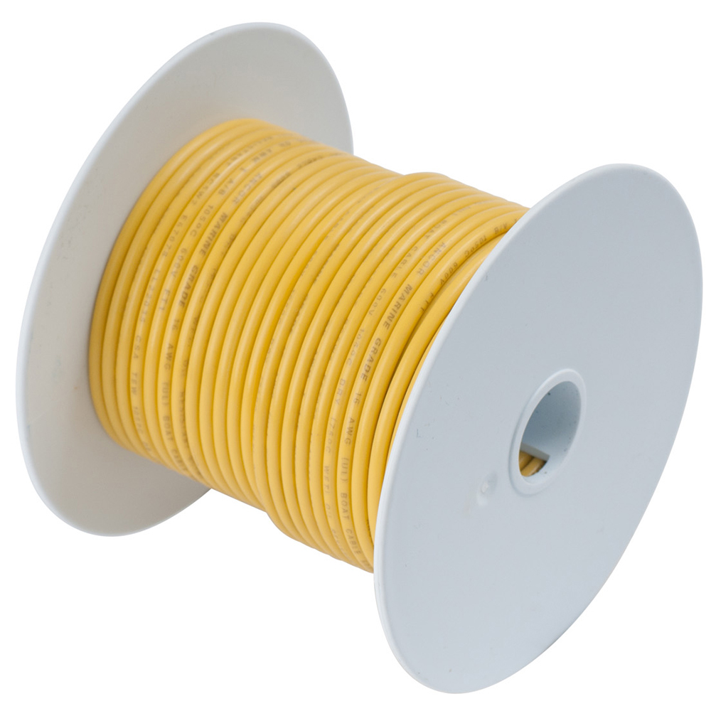 Ancor Yellow 4 AWG Battery Cable - 100'