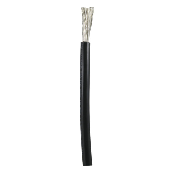 Ancor Black 1 AWG Battery Cable - Sold By The Foot