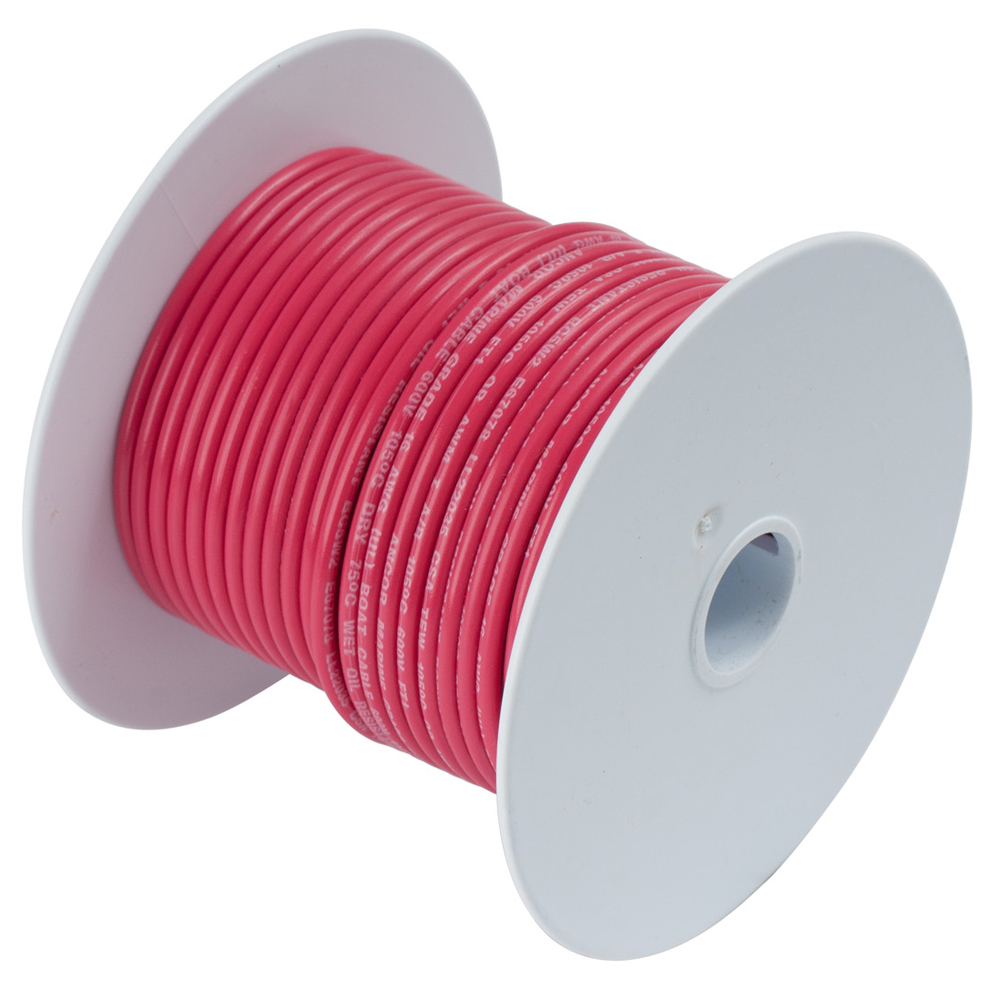 Ancor Red 2/0 AWG Tinned Copper Battery Cable - 50'