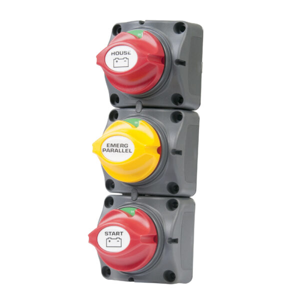 BEP Battery Distribution Cluster f/Single Engine w/Two Dedicated Battery Banks - Vertical Mount