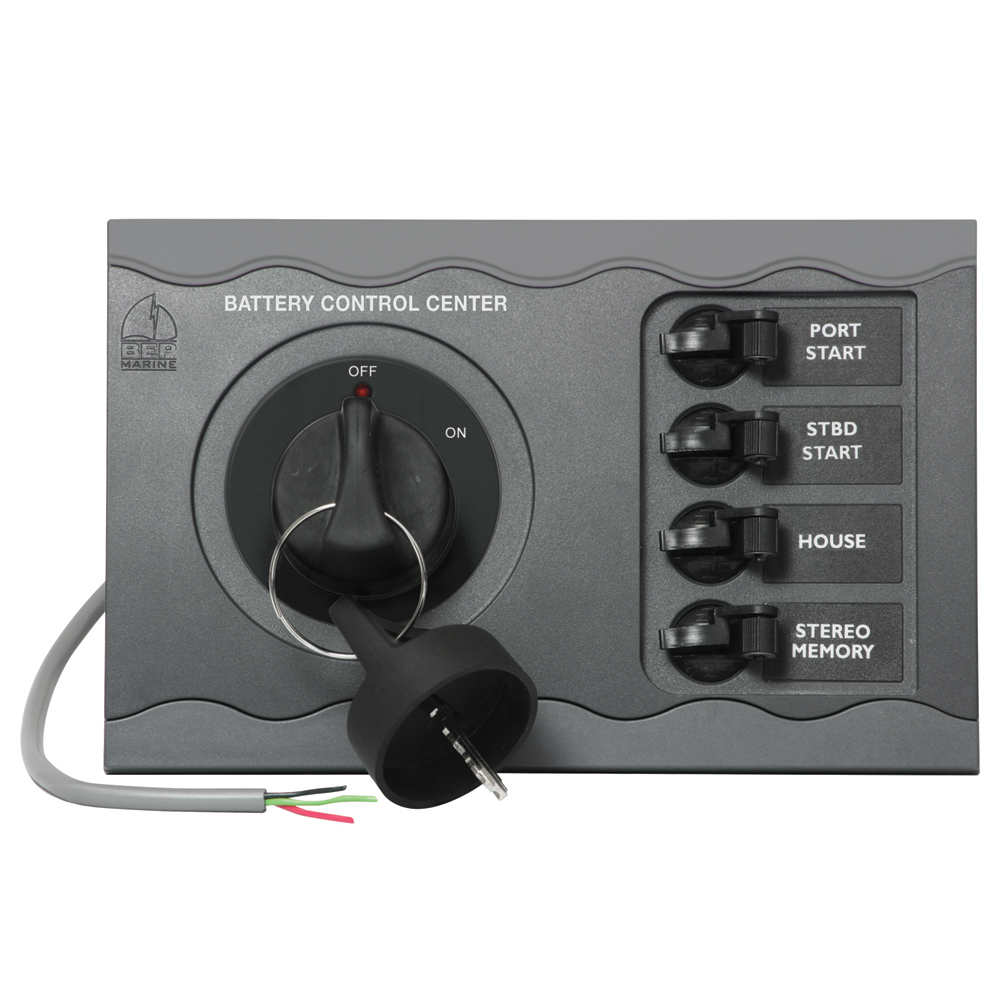 BEP Battery Control Center f/Triple Engine Remote