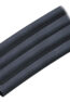 Ancor Adhesive Lined Heat Shrink Tubing (ALT) - 1/4" x 6" - 10-Pack - Black