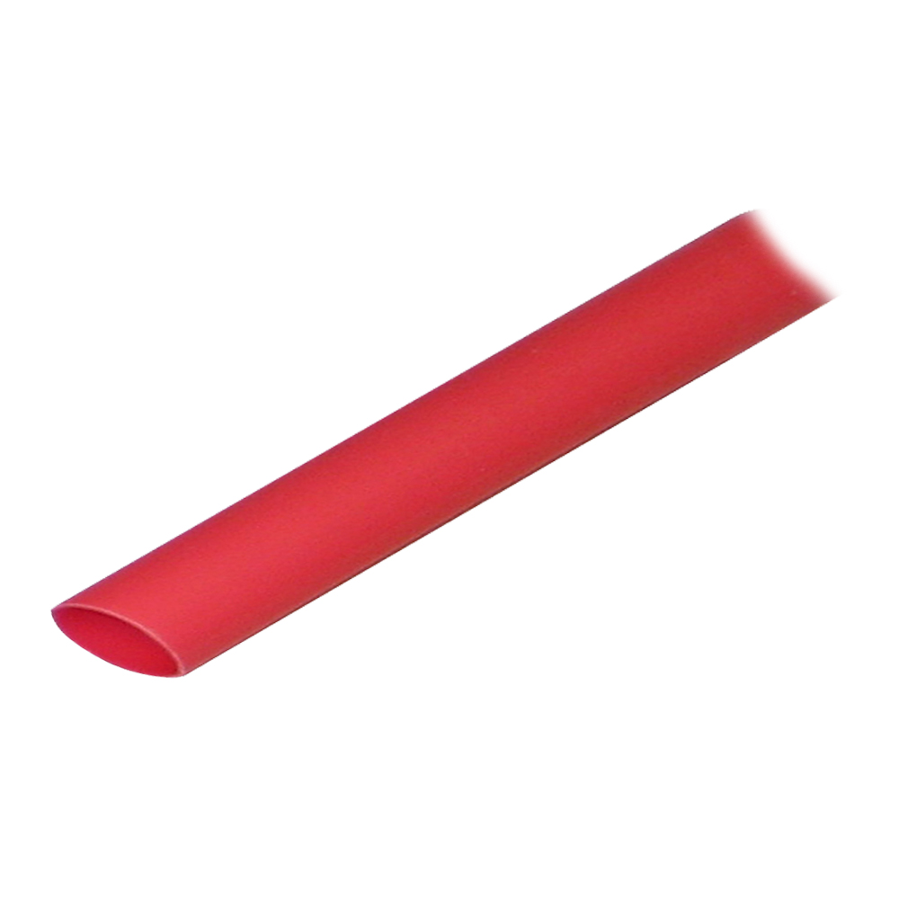 Ancor Adhesive Lined Heat Shrink Tubing (ALT) - 1/2" x 48" - 1-Pack - Red