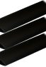 Ancor Adhesive Lined Heat Shrink Tubing (ALT) - 1" x 12" - 3-Pack - Black