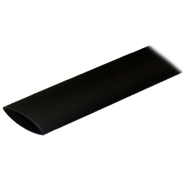 Ancor Adhesive Lined Heat Shrink Tubing (ALT) - 1" x 48" - 1-Pack - Black