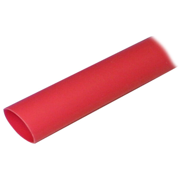 Ancor Adhesive Lined Heat Shrink Tubing (ALT) - 1" x 48" - 1-Pack - Red