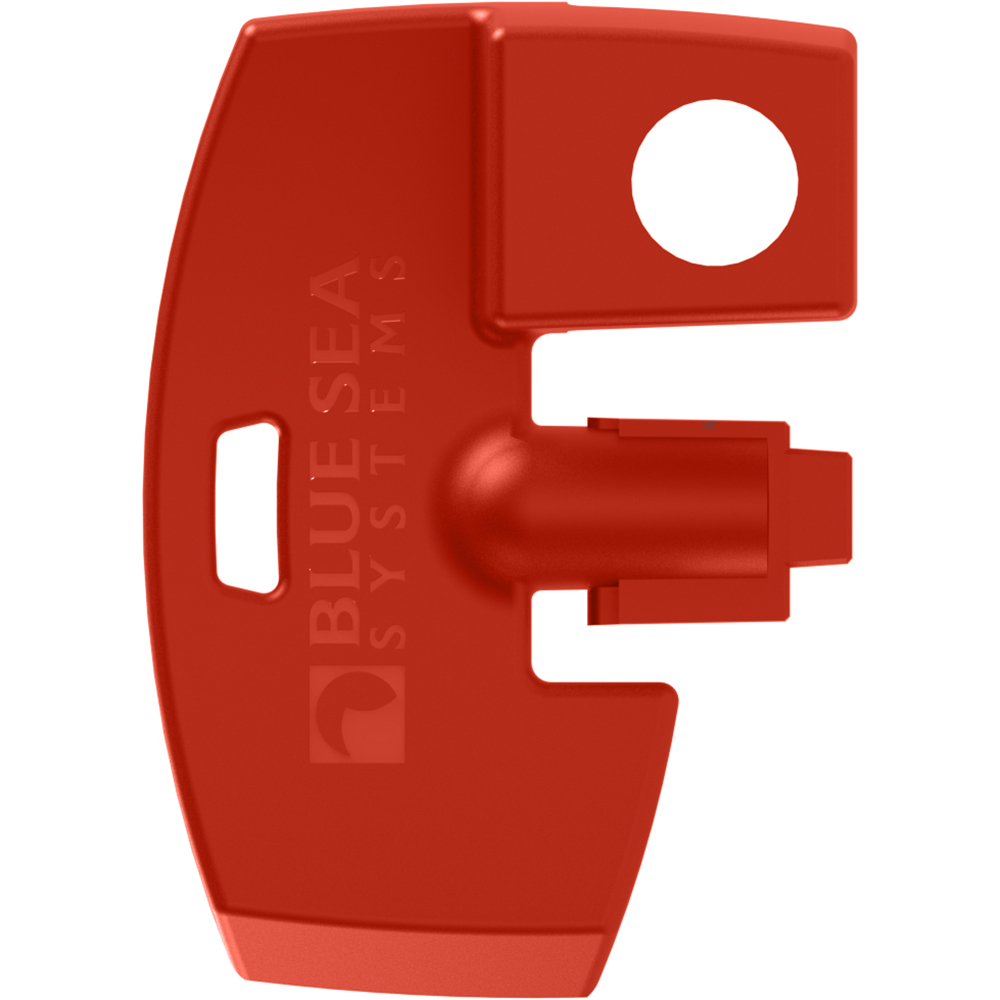 Blue Sea 7903 Battery Switch Key Lock Replacement - Red