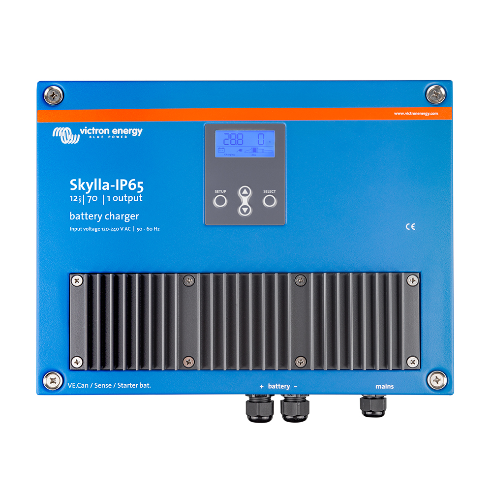 Victron Skylla-IP65 12/70 1+1 120-240VAC Battery Charger