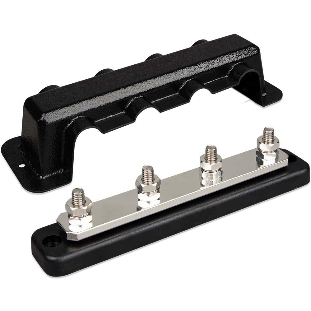 Victron Busbar 250A 4P & Cover 4X 5/16" Terminals