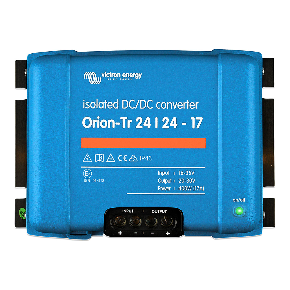 Victron Orion-TR Isolated DC-DC Converter - 24 VDC to 24 VDC - 400W - 17AMP