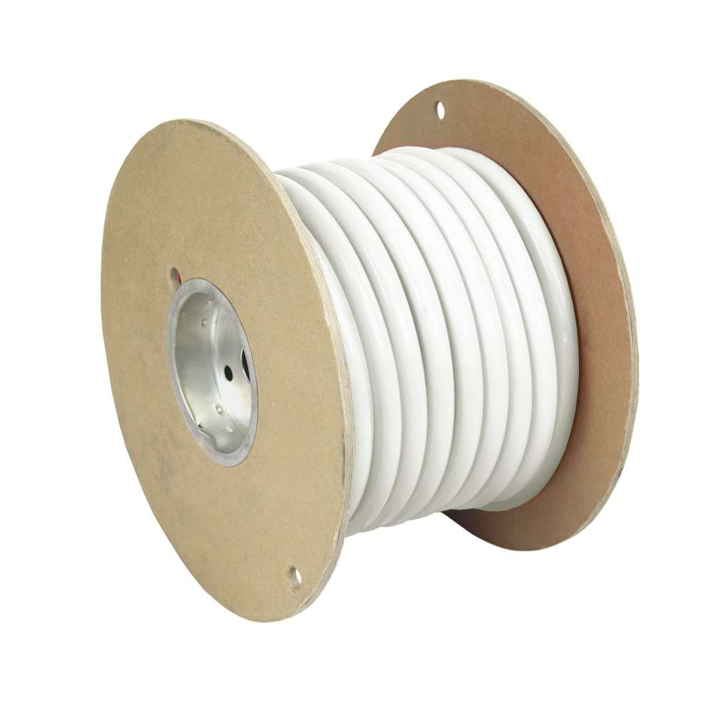 PACER WHITE 50' 6 AWG BATTERY CABLE Pacer White 6 AWG Battery Cable - 50'