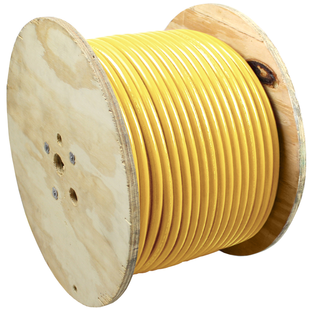 PACER YELLOW 500' 2 AWG BATTERY CABLE Pacer Yellow 2 AWG Battery Cable - 500'