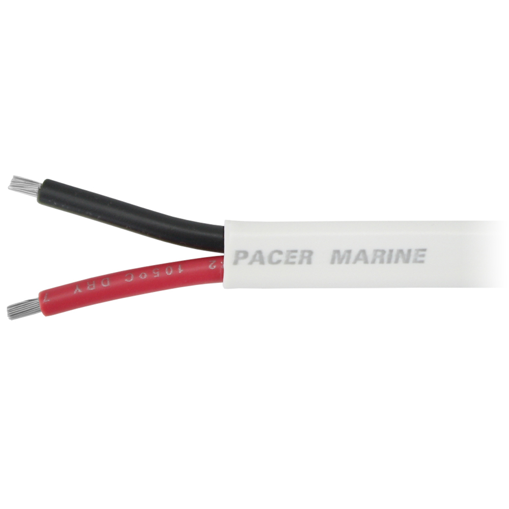 PACER DUPLEX WIRE 250' 12/2 RED Pacer 12/2 AWG Duplex Cable - Flat Cable - Red/Black - 250'