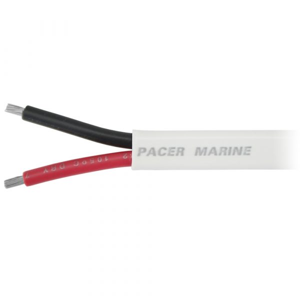 Pacer 6/2 AWG Duplex Cable - Flat Cable - Red/Black - Sold By The Foot