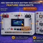 48V 16 Cell Server Rack Battery with JK 200A V19 BMS - 95% Assembled