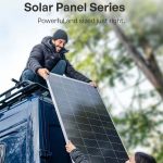 Renogy 200 Watt N Type - 16 Bus Bar Solar Panel- 2 Pieces (400 Watts Total)